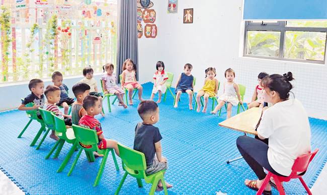 Phát triển cơ sở giáo dục mầm non độc lập tư thục: Đáp ứng nhu cầu gửi trẻ ở vùng đông dân